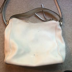 White Kate Spade cross body bag